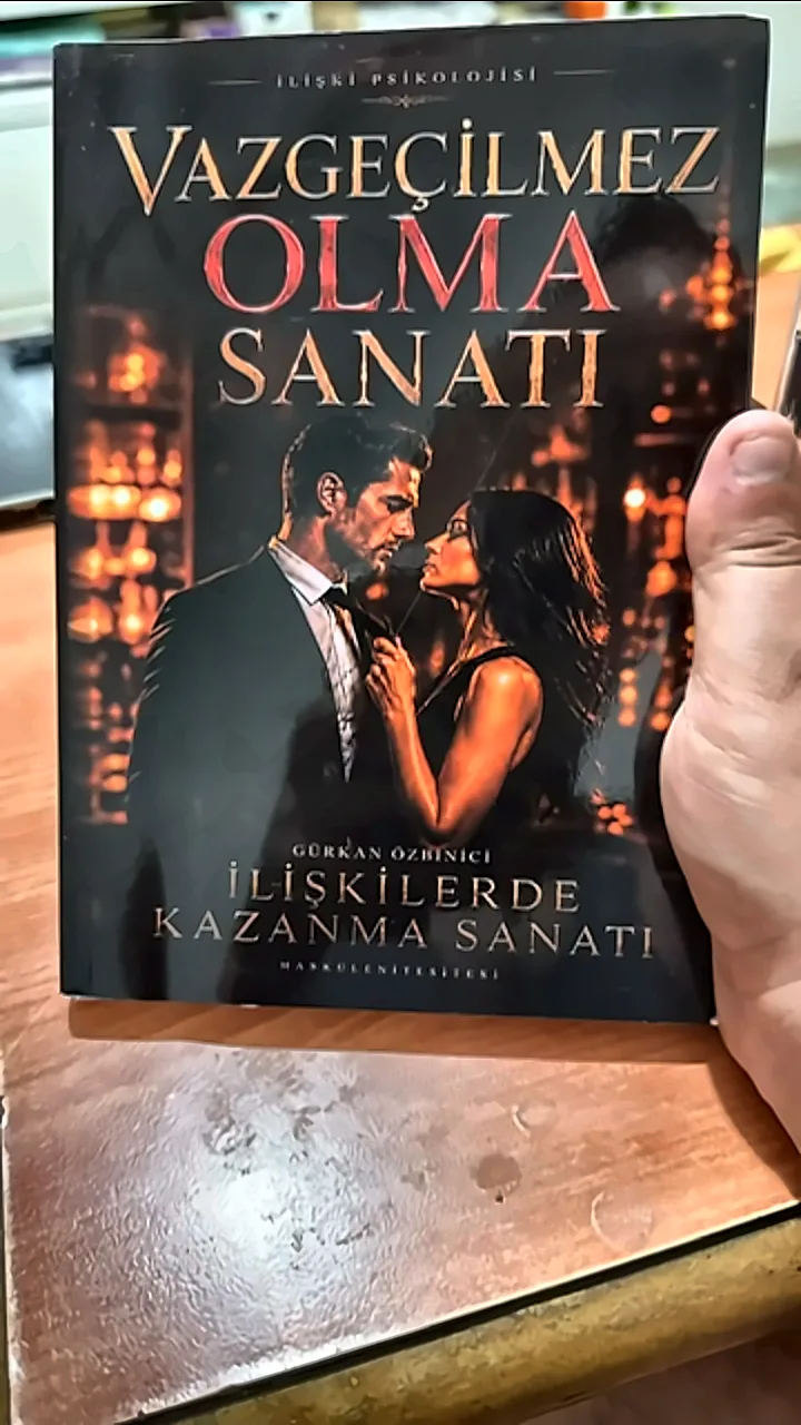 Okurumuzun elindeki Vazgeçilmez Olma Sanatı kitabı